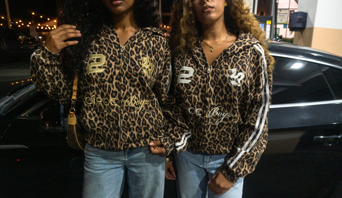 CÎROC Boyz Leopard Zip-Up