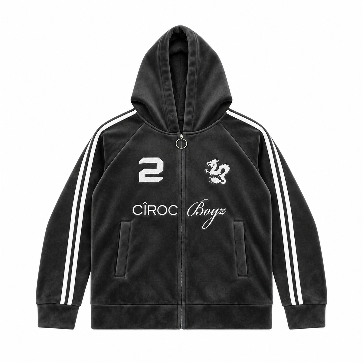 CÎROC Boyz WMNS Suede Zip-Up Jacket