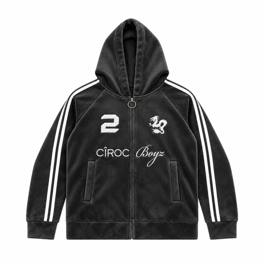 CÎROC Boyz WMNS Suede Zip-Up Jacket