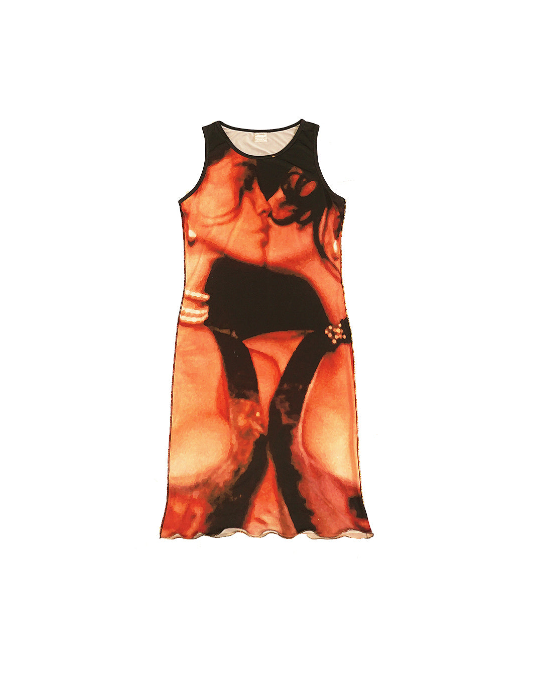 Vivienne Westwood "Women Kissing" Venicia Print Shift Dress